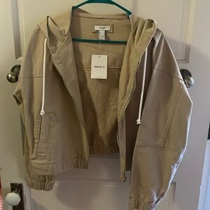 Hooded Bomber Jacket